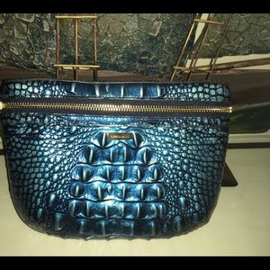 Brahmin Convertible belt bag’ Verdigris’